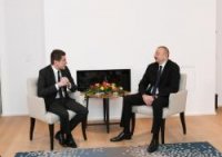 Prezident İlham Əliyev “Lazard Freres” şirkətinin baş icraçı direktoru ilə görüşüb - FOTO